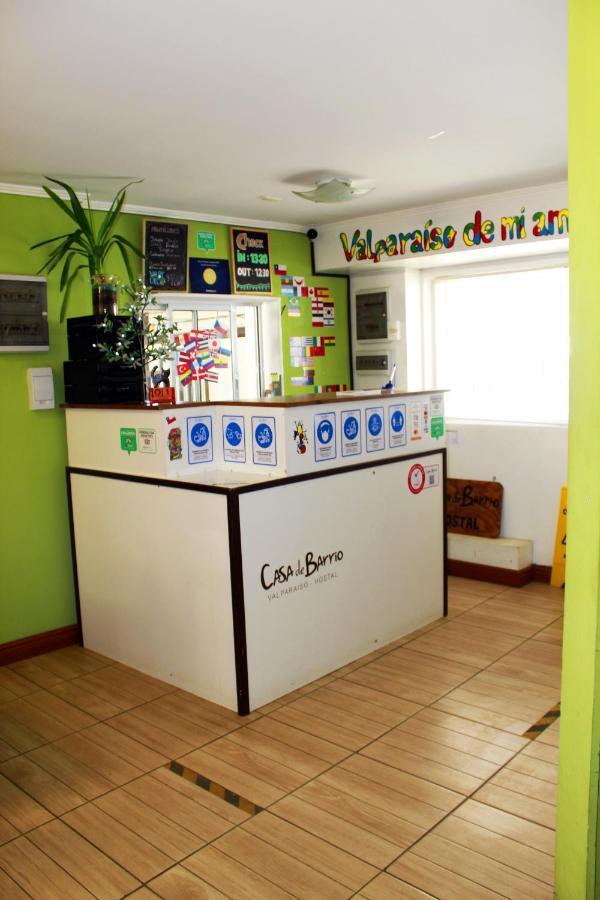 Hostal Casa De Barrio 瓦尔帕莱索 外观 照片