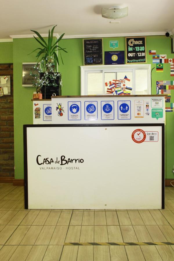 Hostal Casa De Barrio 瓦尔帕莱索 外观 照片
